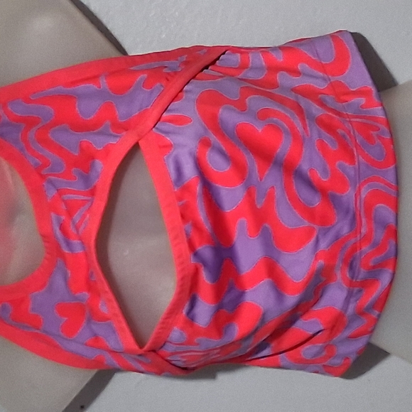 Savage X Fenty Red and Purple Women's Top - Picture 2 of 8